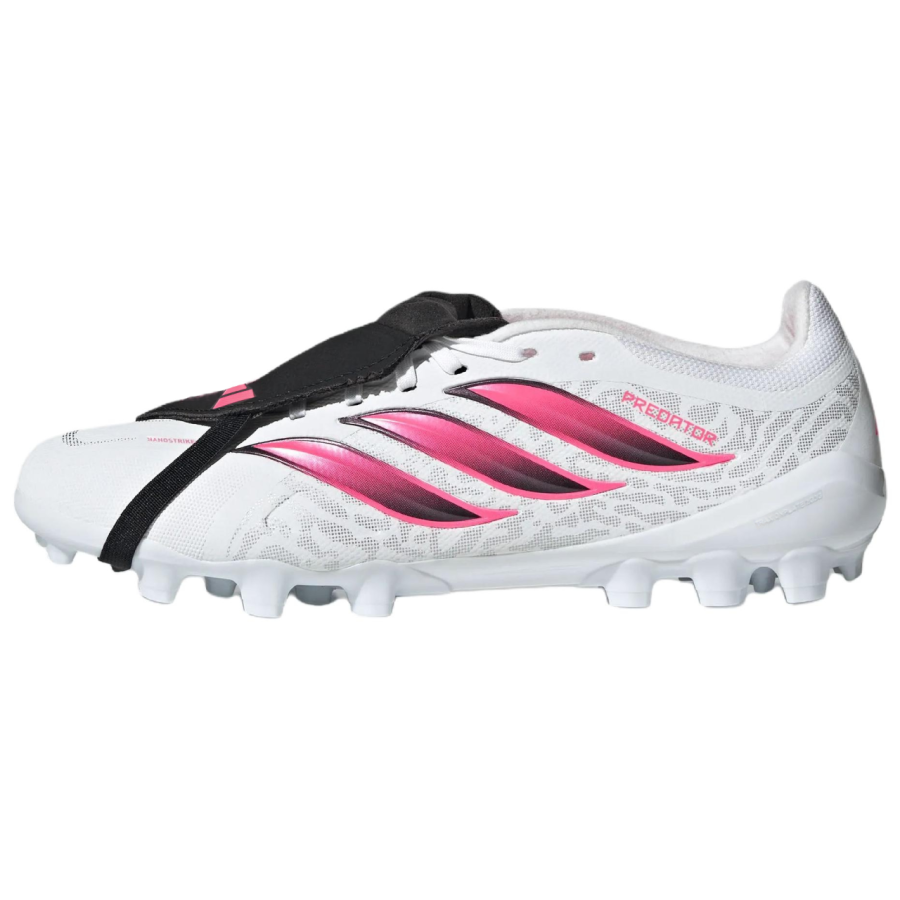 Adidas Adidas PREDATOR LEAGUE Soccer Shoes Unisex Low Top White/Swirl Neon Red/Black