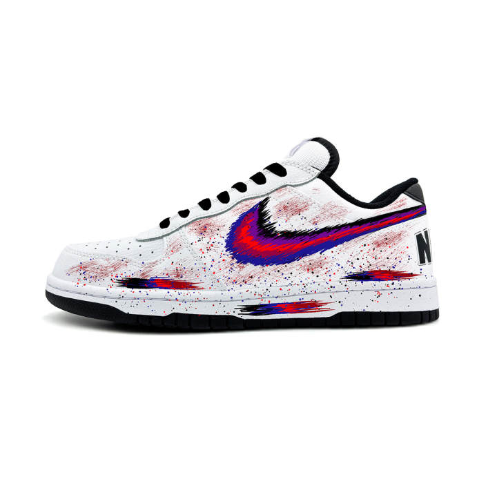 Nike Nike Big Skateboard Shoes Men's Low Top Red
