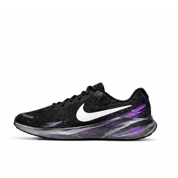 Nike Nike REVOLUTION 7 Running Shoes Unisex Low Top Black/White/Purple