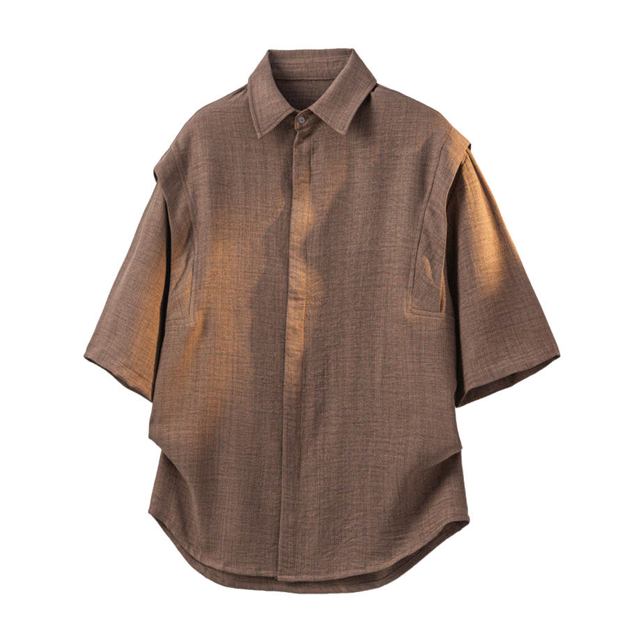 GWAF GWAF Shirts Unisex Lapel Thin Straight Fit