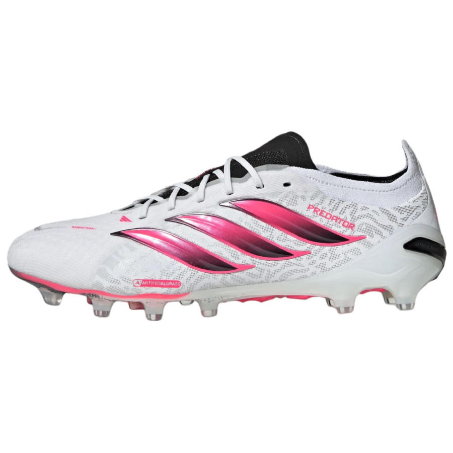 Adidas Adidas PREDATOR ELITE Soccer Shoes Unisex White/Swirl Neon Red/Black