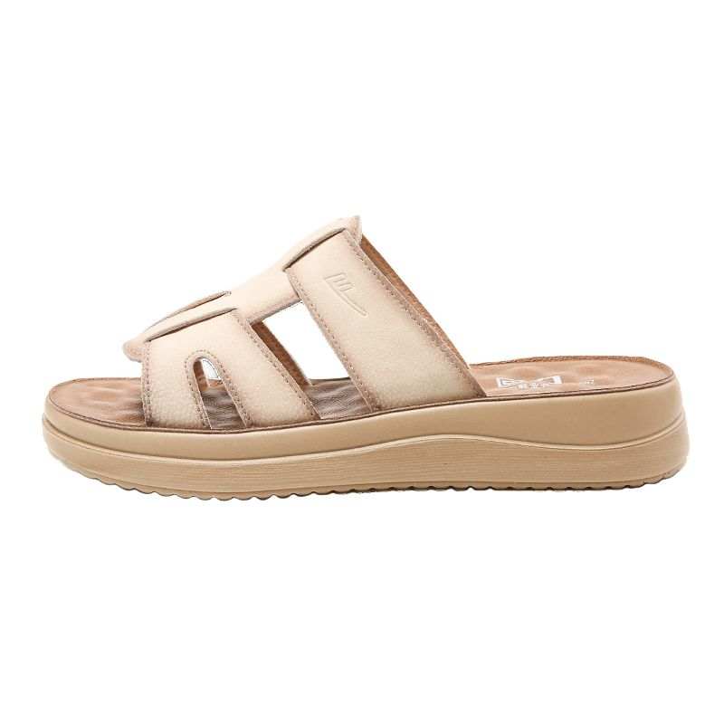 WARRIOR WARRIOR Slide Slippers Women's Beige/Khaki