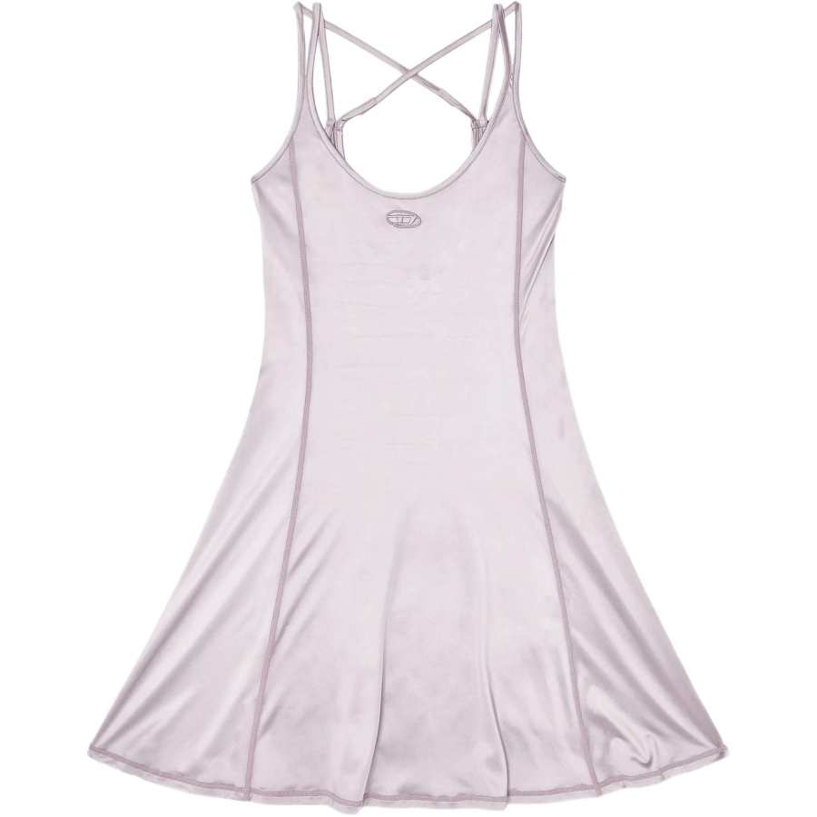 DIESEL Slip Dresses Women's Lilac Purple Moderate Midi Dress Other