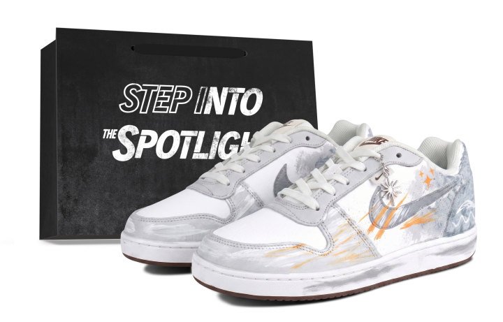 Nike Nike EBERNON Skateboard Shoes Men's Low Top Gold