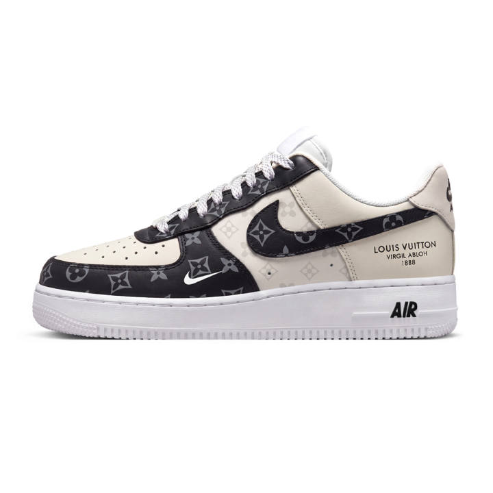 Nike Nike Air Force 1 Skateboard Shoes Unisex Low Top Black