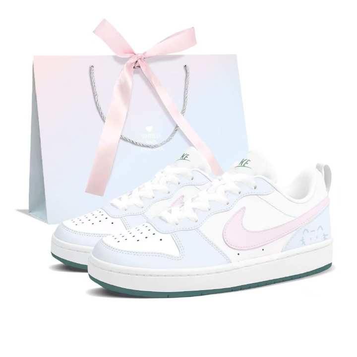 Nike Nike Court Borough Skateboard Shoes Women's Low Top White