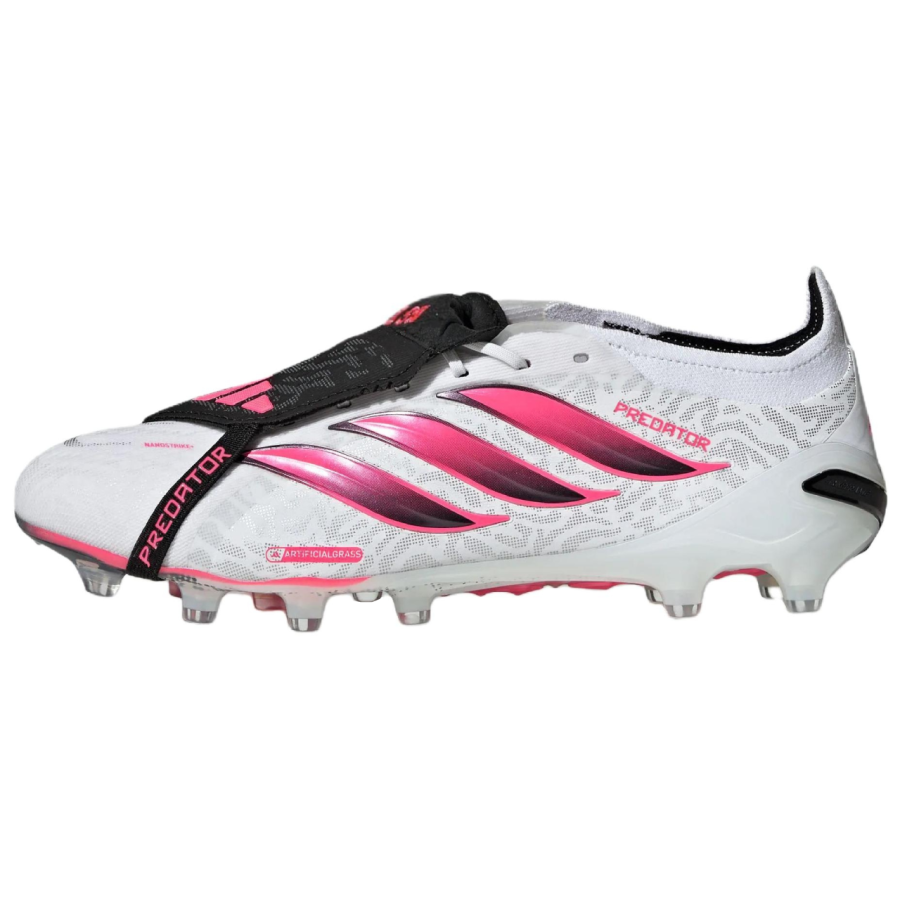 Adidas Adidas PREDATOR ELITE Soccer Shoes Unisex White/Swirl Neon Red/Black