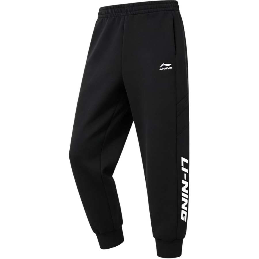 Li-Ning Li Ning Knitted Sweatpants Men's Black Thin