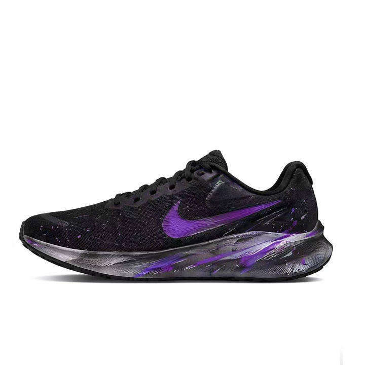 Nike Nike REVOLUTION 7 Running Shoes Unisex Low Top Black/White/Purple