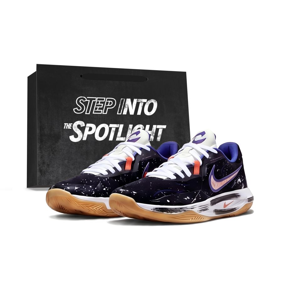 Nike Nike Precision 6 Basketball Shoes Unisex Low Top Black/White/Orange