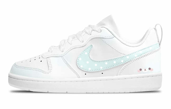 Nike Nike Court Borough 2 Skateboard Shoes Unisex Low Top Cyan