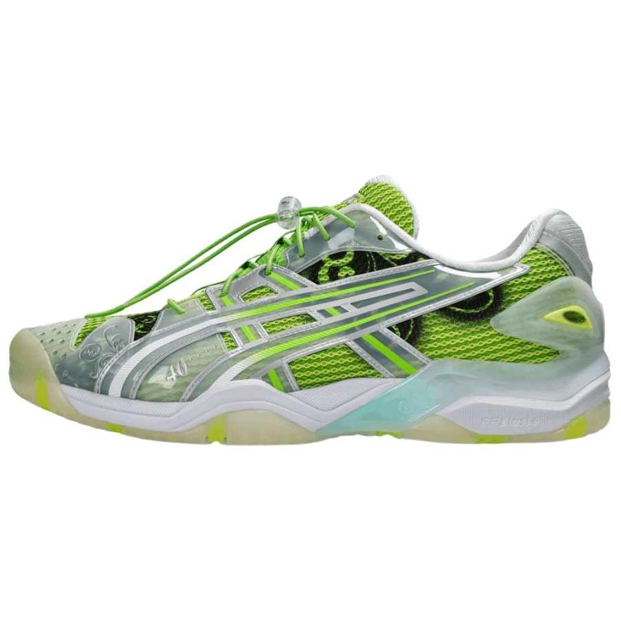 ASICS Gel Resolution 5 Tennis Shoes Unisex Low Top Light Lime Green White