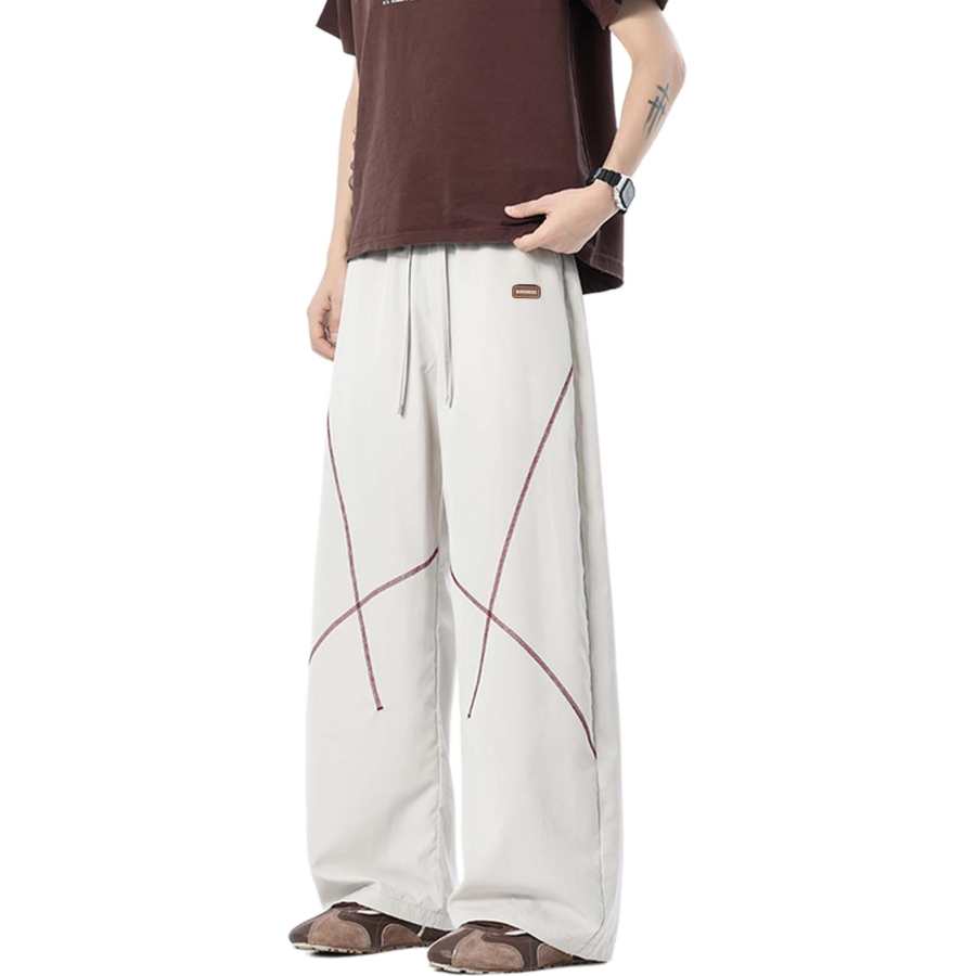 WARRIOR WARRIOR Casual Pants Unisex Moderate Straight Fit Pants