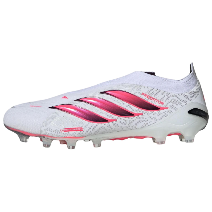 Adidas Adidas PREDATOR ELITE Soccer Shoes Unisex White/Swirl Neon Red/Black