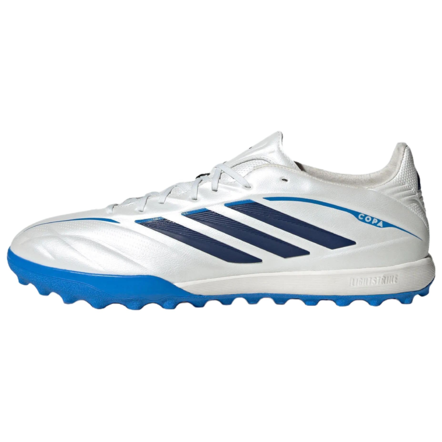 Adidas Adidas Copa Pure.4 Soccer Shoes Unisex White Metal/Dark Blue/Laser Bright Blue