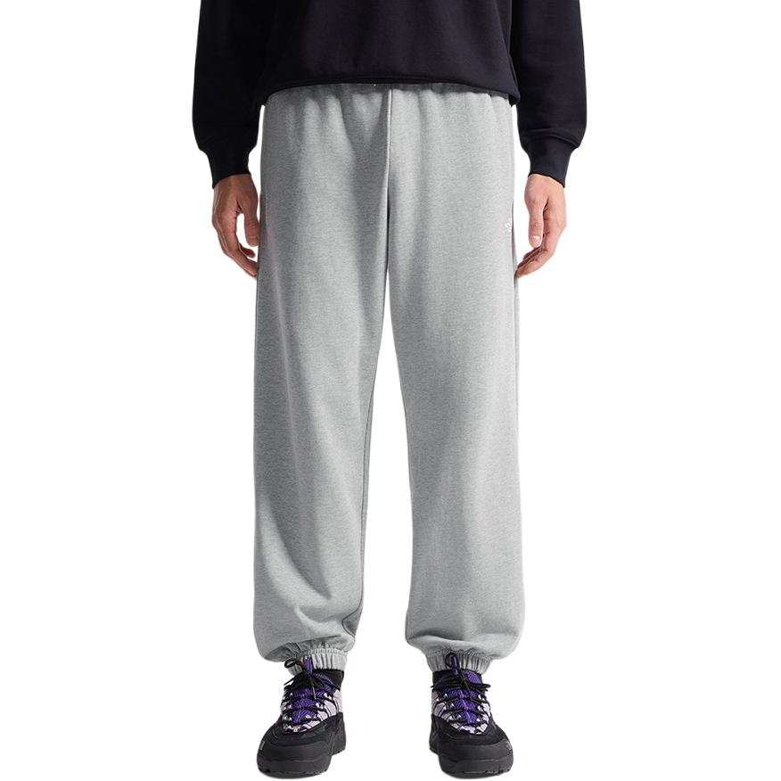 THE NORTH FACE Knitted Sweatpants Men's CQO/Gray Moderate Cuffed Pants