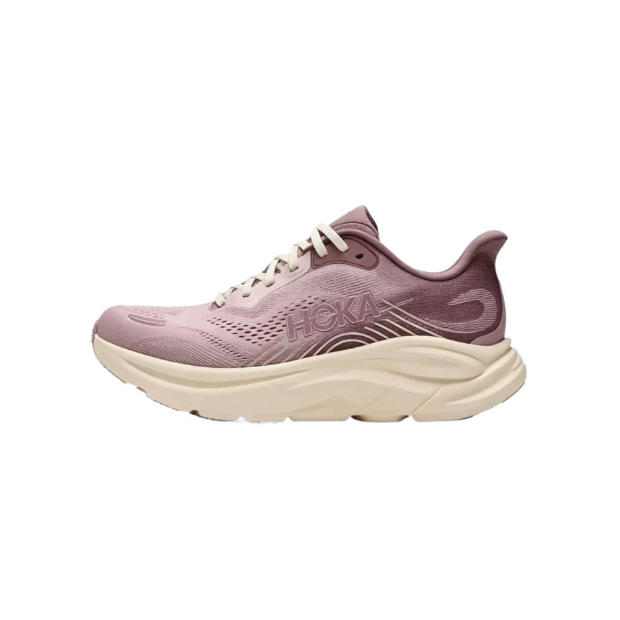HOKA ONE ONE CLIFTON 11 Running Shoes Women's Low Top Opal Pink/Quartz Gray GML Edition