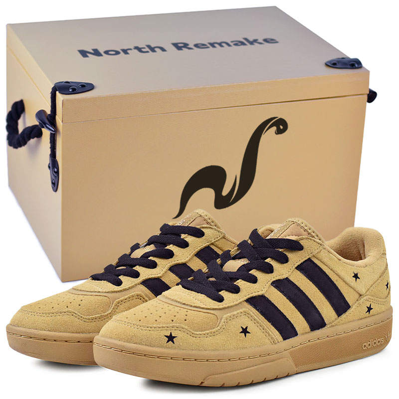 Adidas Originals Courtic Skateboard Shoes Unisex Low Top Brown