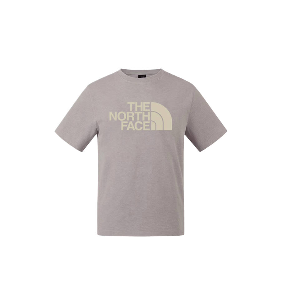 THE NORTH FACE T Shirts Men's Rock Gravel Ash Crew Neck Moderate