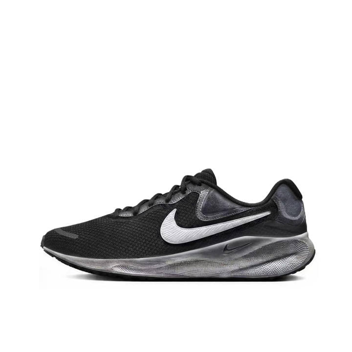 Nike Nike REVOLUTION 7 Running Shoes Unisex Low Top Black/White/Silver