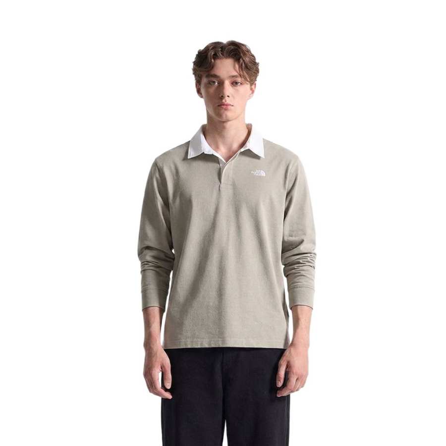 THE NORTH FACE Shirts Men's 2MB/Gravel Gray Lapel Moderate