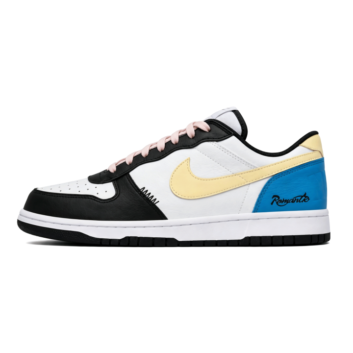 Nike Nike Big Skateboard Shoes Men's Low Top Blue