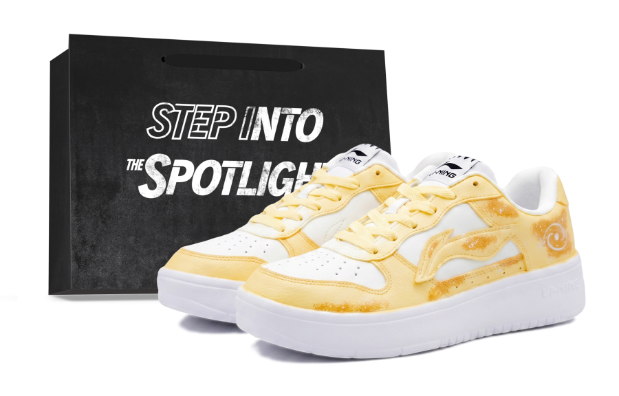 Li-Ning Li Ning Floating Boat Skateboard Shoes Men's Low Top White
