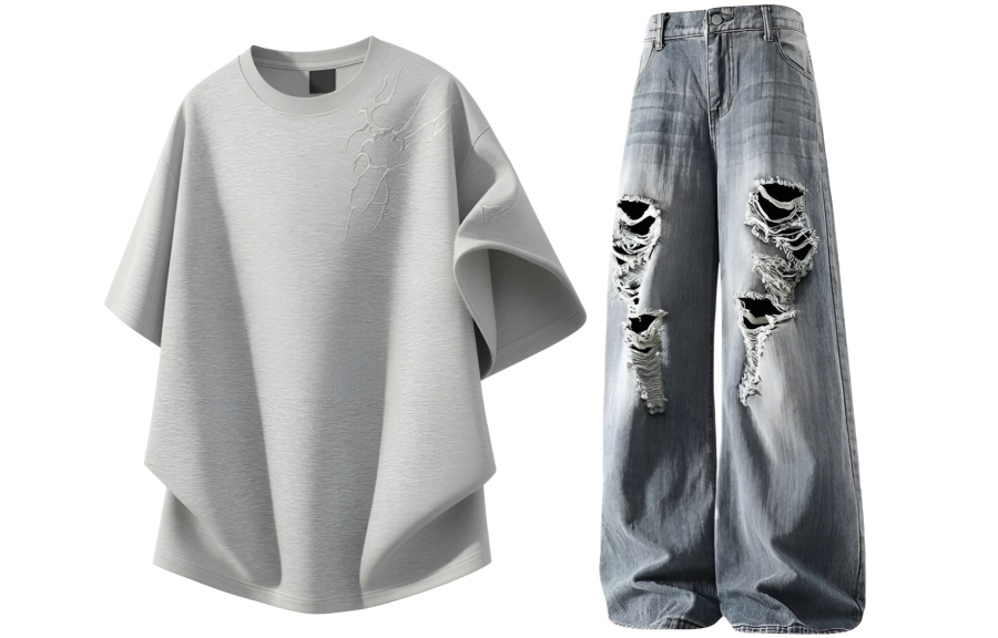 GWAF Casual Sportswear Unisex Crew Neck Moderate