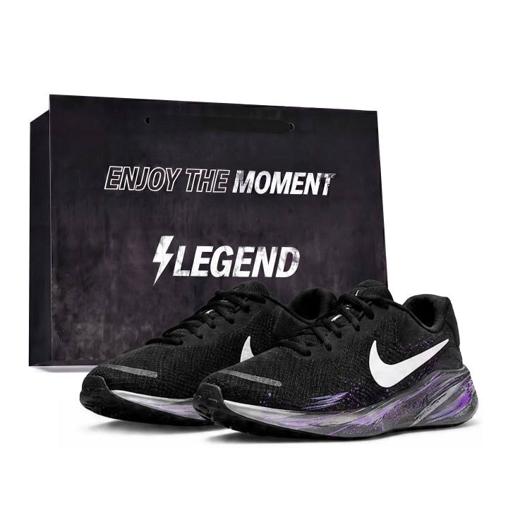 Nike Nike REVOLUTION 7 Running Shoes Unisex Low Top Black/White/Purple