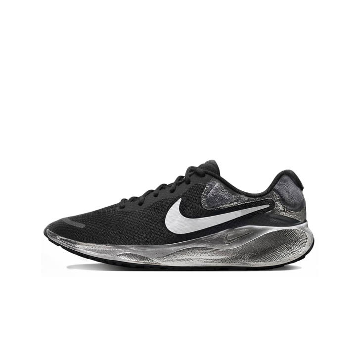 Nike Nike REVOLUTION 7 Running Shoes Unisex Low Top Black/White/Silver