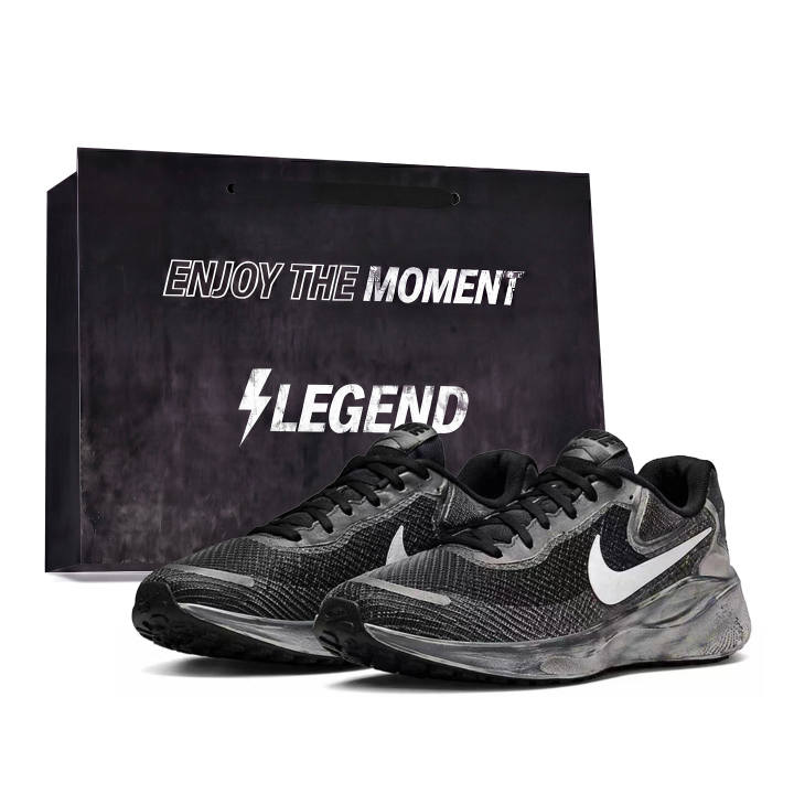 Nike Nike REVOLUTION 7 Running Shoes Unisex Low Top Black/White/Silver