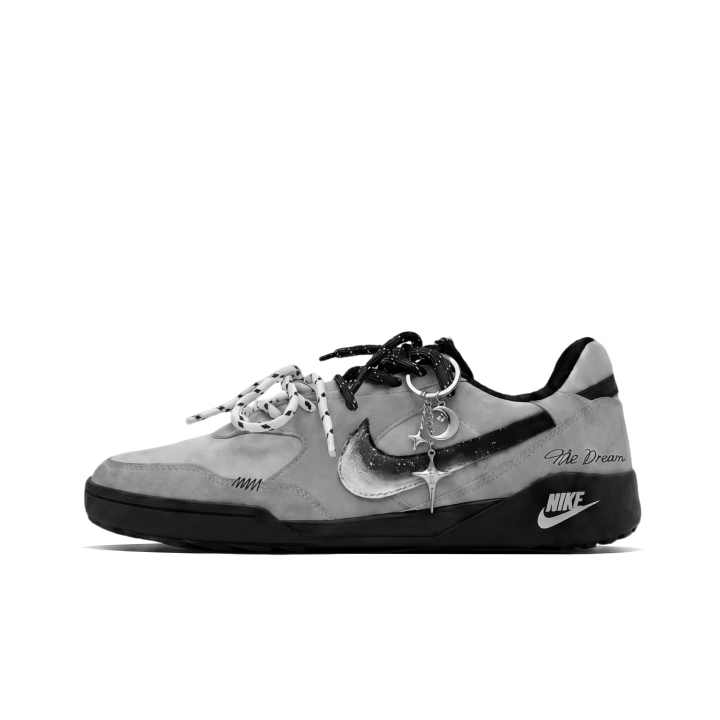 Nike Nike Terra Manta Skateboard Shoes Unisex Low Top Gray Black Silver Color Block