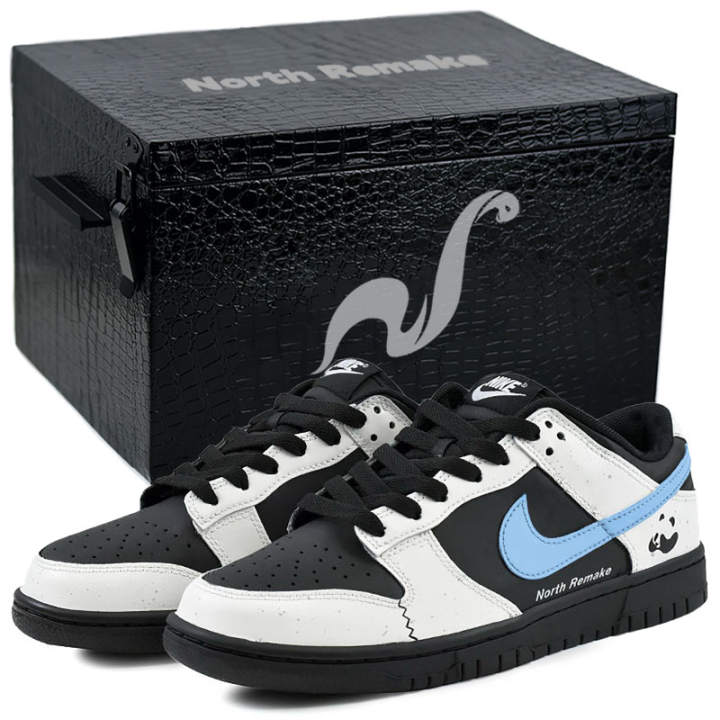 Nike Nike Dunk Skateboard Shoes Men's Low Top Black, White