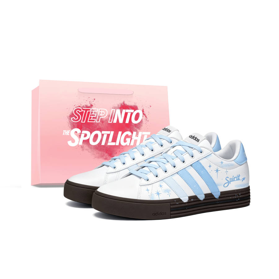 Adidas Adidas Daily 4.0 Skateboard Shoes Women's Low Top White Blue