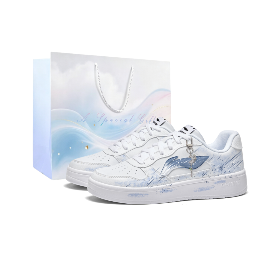 Li-Ning Li Ning Floating Boat Skateboard Shoes Men's Low Top Gray