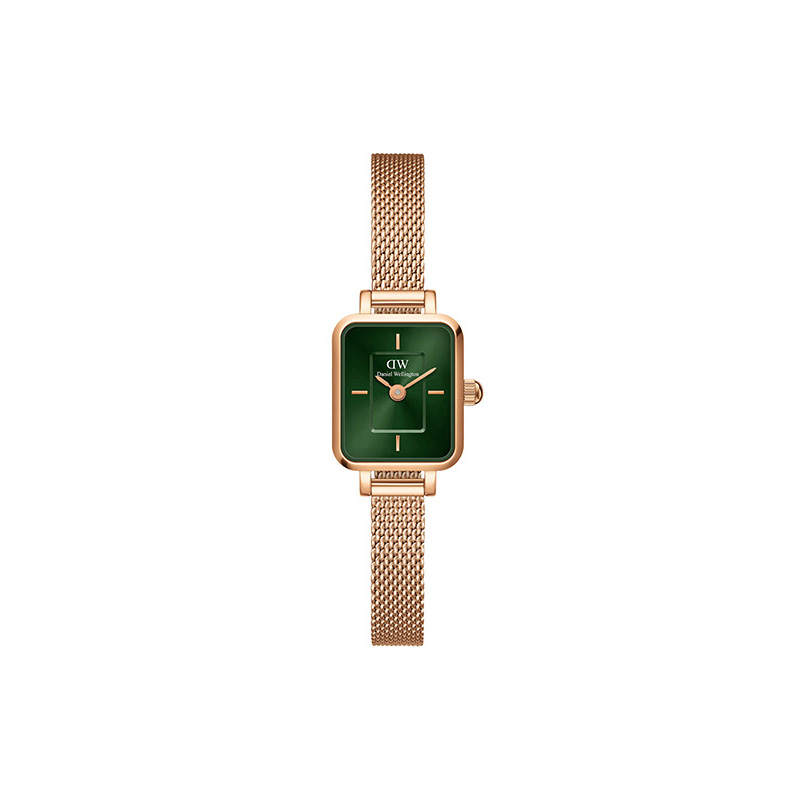 DW/DanielWellington Daniel Wellington Wrist Watches Quartz Movement Stainless Steel Watchband 20*26mm Green Dial Women's Watch