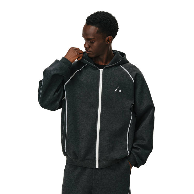 FPA Sweatshirts Unisex Hooded Moderate Cardigan