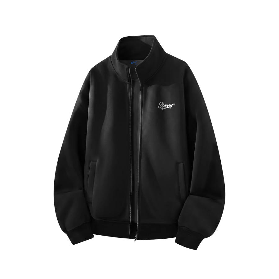WARRIOR WARRIOR Sweatshirts Unisex Stand Collar Moderate Straight Fit