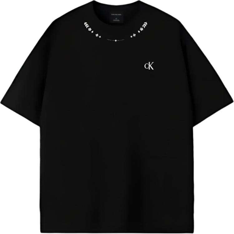 Calvin Klein T Shirts Unisex Black Crew Neck