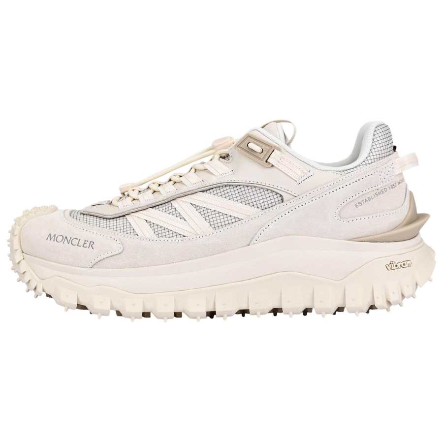 Moncler Trailgrip Low top Casual Shoes Men's Beige