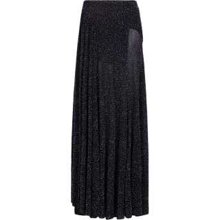 Paco Rabanne Casual Long Skirts Women's Black Moderate Long Skirt Other