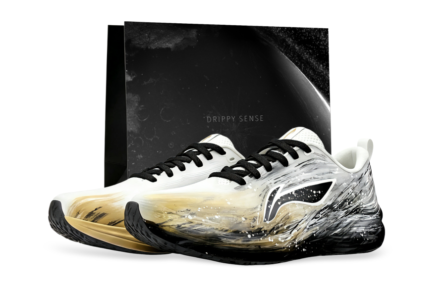 Li-Ning Li Ning Red Hare 8 Running Shoes Unisex Low Top White/Black/Gold