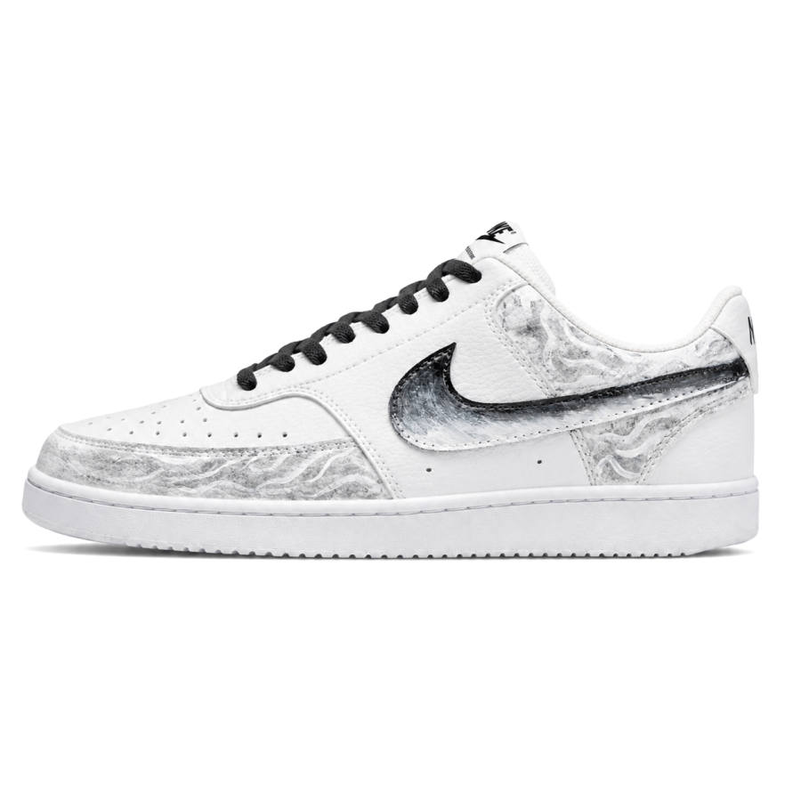 Nike Nike Court Vision 1 Skateboard Shoes Unisex Low Top Gray
