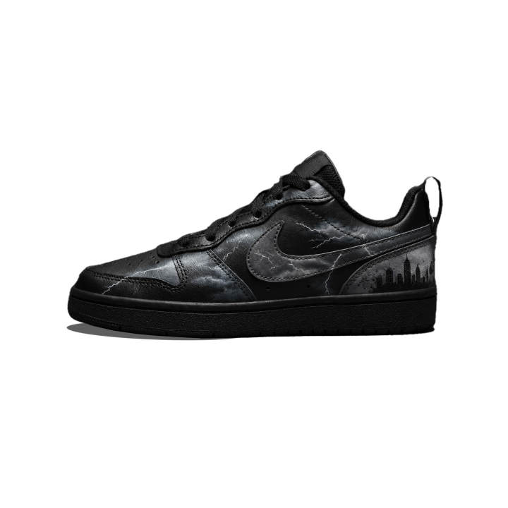 Nike Nike Court Borough 2 Skateboard Shoes Unisex Low Top Black