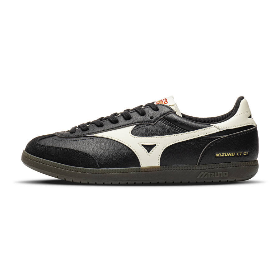Mizuno CT 01 Skateboard Shoes Unisex Low Top Black/White