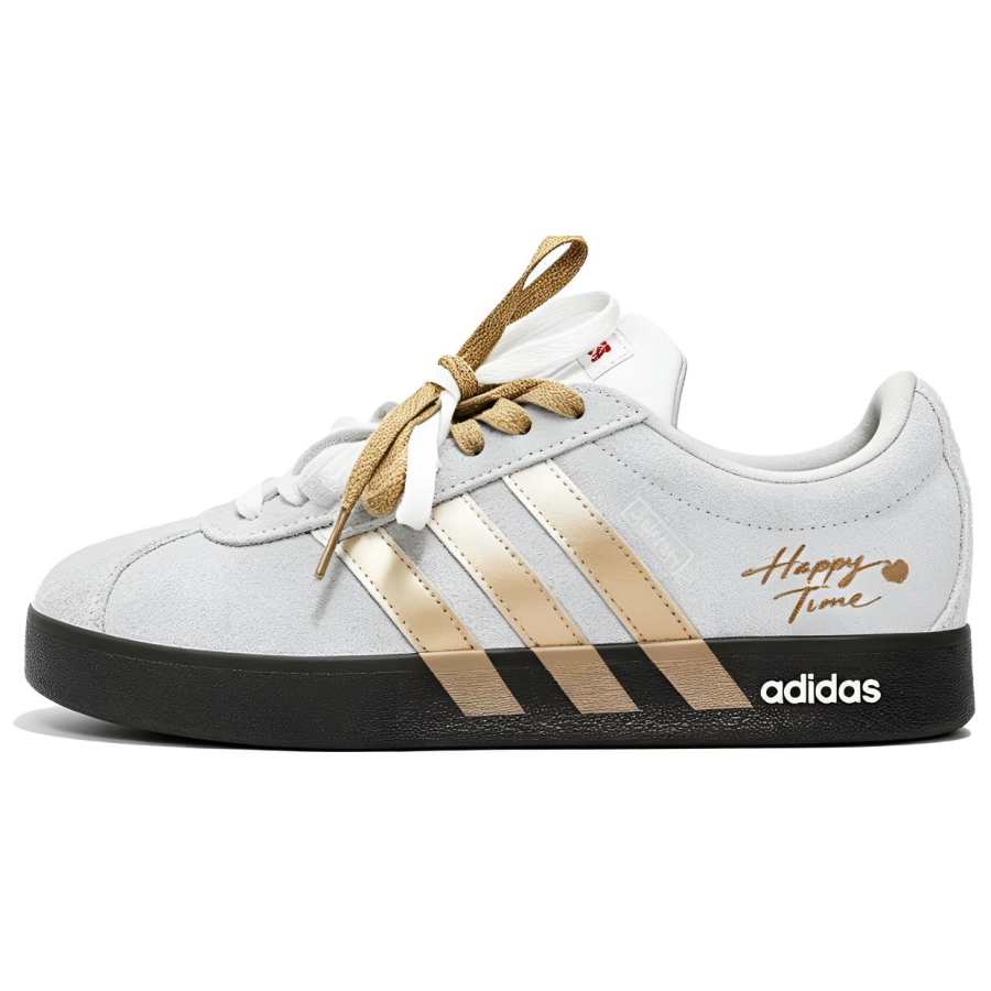 Adidas Adidas Vl Court Classic German Army Trainers Unisex Low Top Brown