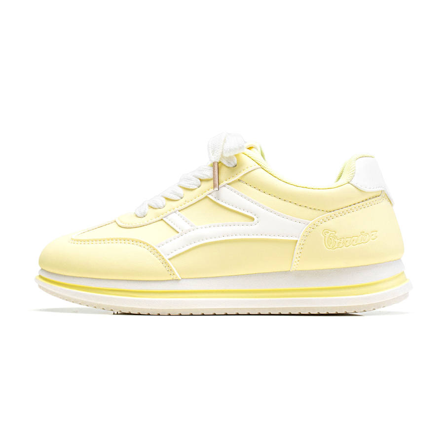 WARRIOR Casual Shoes Women's Low Top Yellow