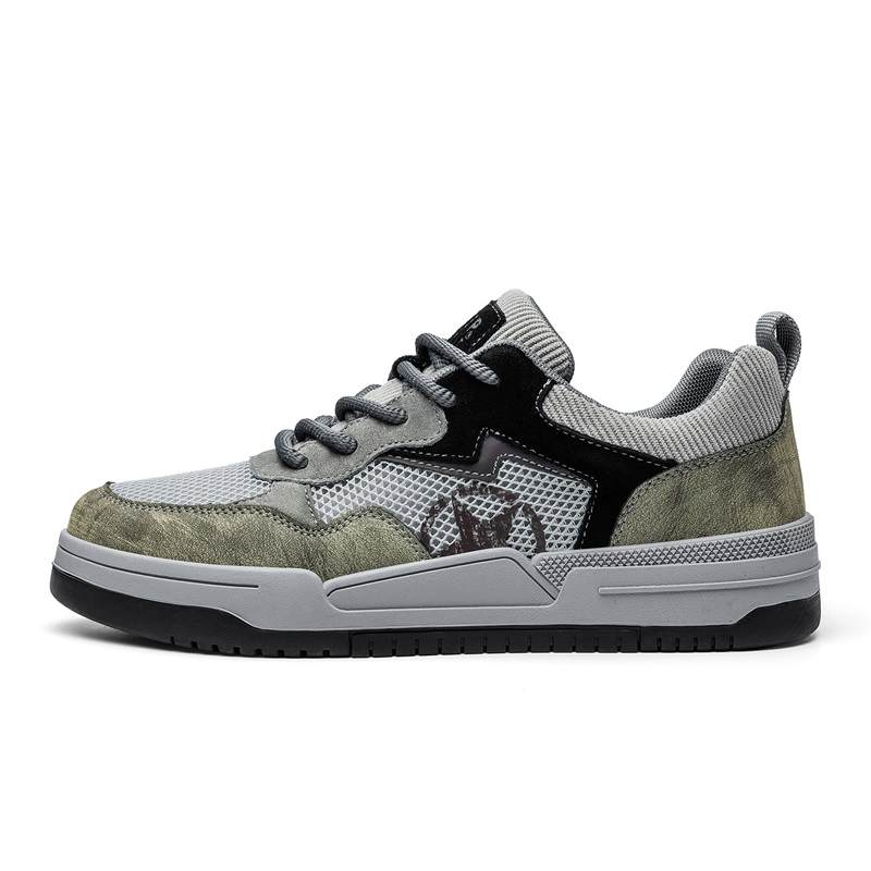 JEEP SPIRIT Outdoor Commute Low top Skateboard Shoes Men's Natural Deer