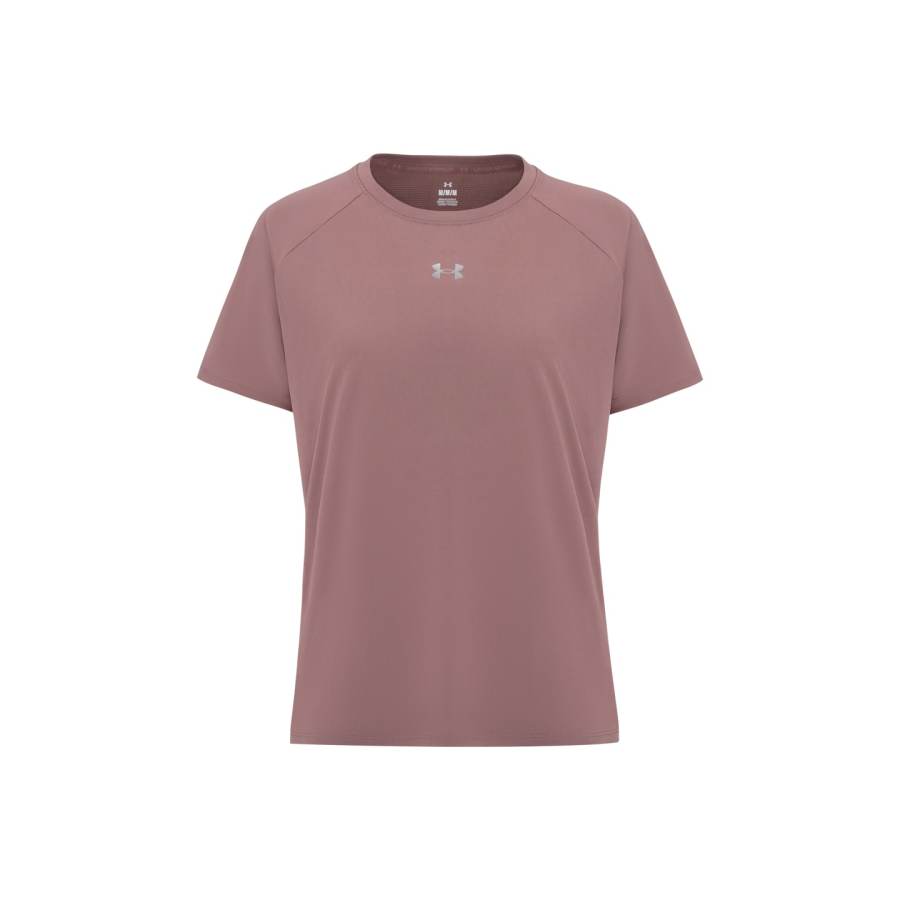 Under Armour T Shirts Women's Misty Dark Reddish Purple 651 Crew Neck