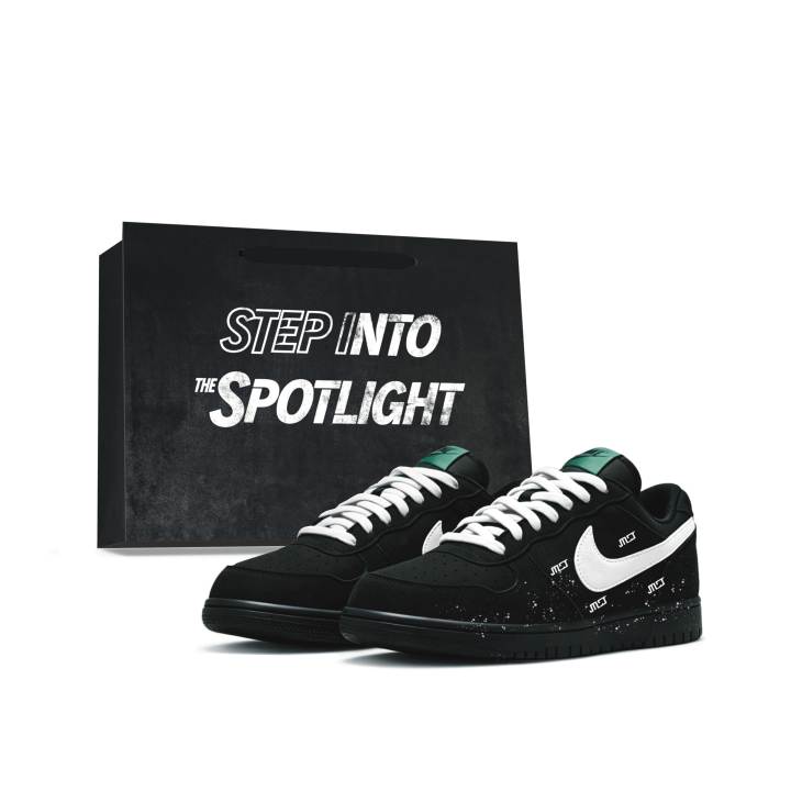 Nike Nike Big Low Lux Skateboard Shoes Unisex Low Top Black/White